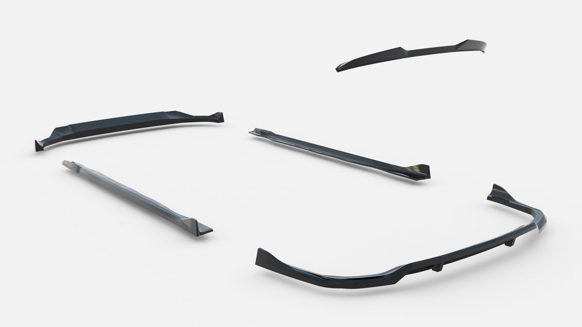 Set of Splitters suitable for BMW X7 M-Pack G07 Facelift