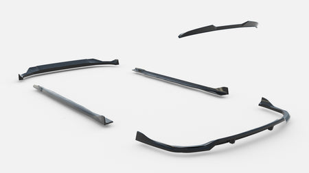 Set of Splitters suitable for BMW X7 M-Pack G07 Facelift