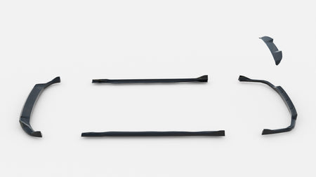 Set of Splitters suitable for BMW X7 M-Pack G07 Facelift