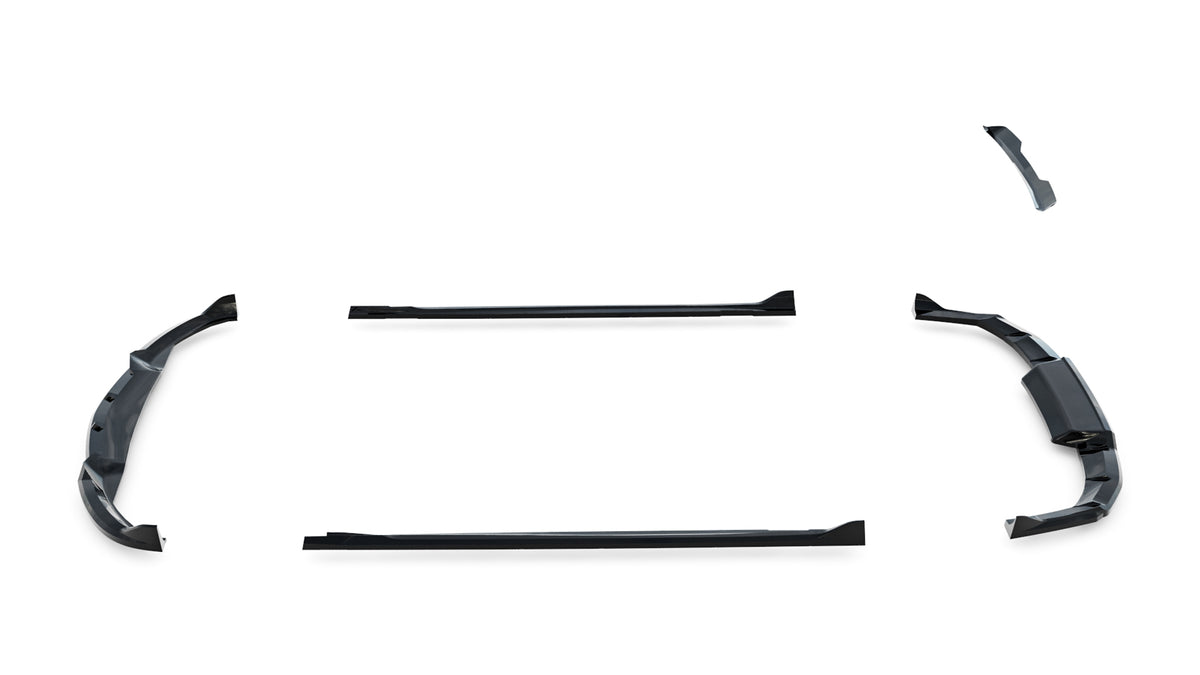Set of Splitters suitable for BMW iX M-Pack i20