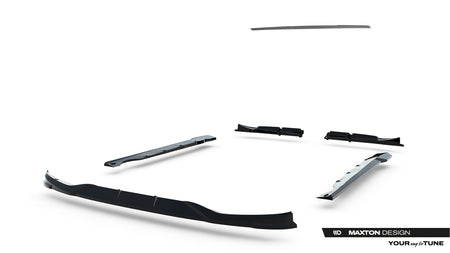 Set of Splitters suitable for Brabus Smart Fortwo C451 Facelift