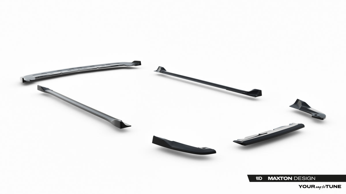 Set of Splitters suitable for Dodge Challenger SRT Hellcat Widebody Mk3
