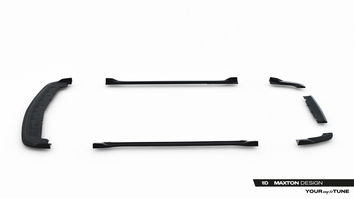 Set of Splitters suitable for Dodge Challenger SRT Hellcat Widebody Mk3
