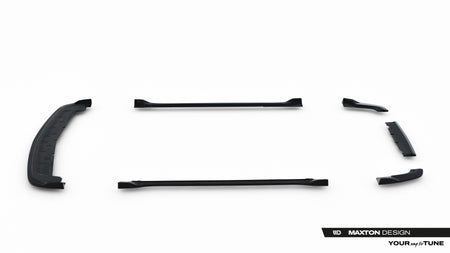 Set of Splitters suitable for Dodge Challenger SRT Hellcat Widebody Mk3