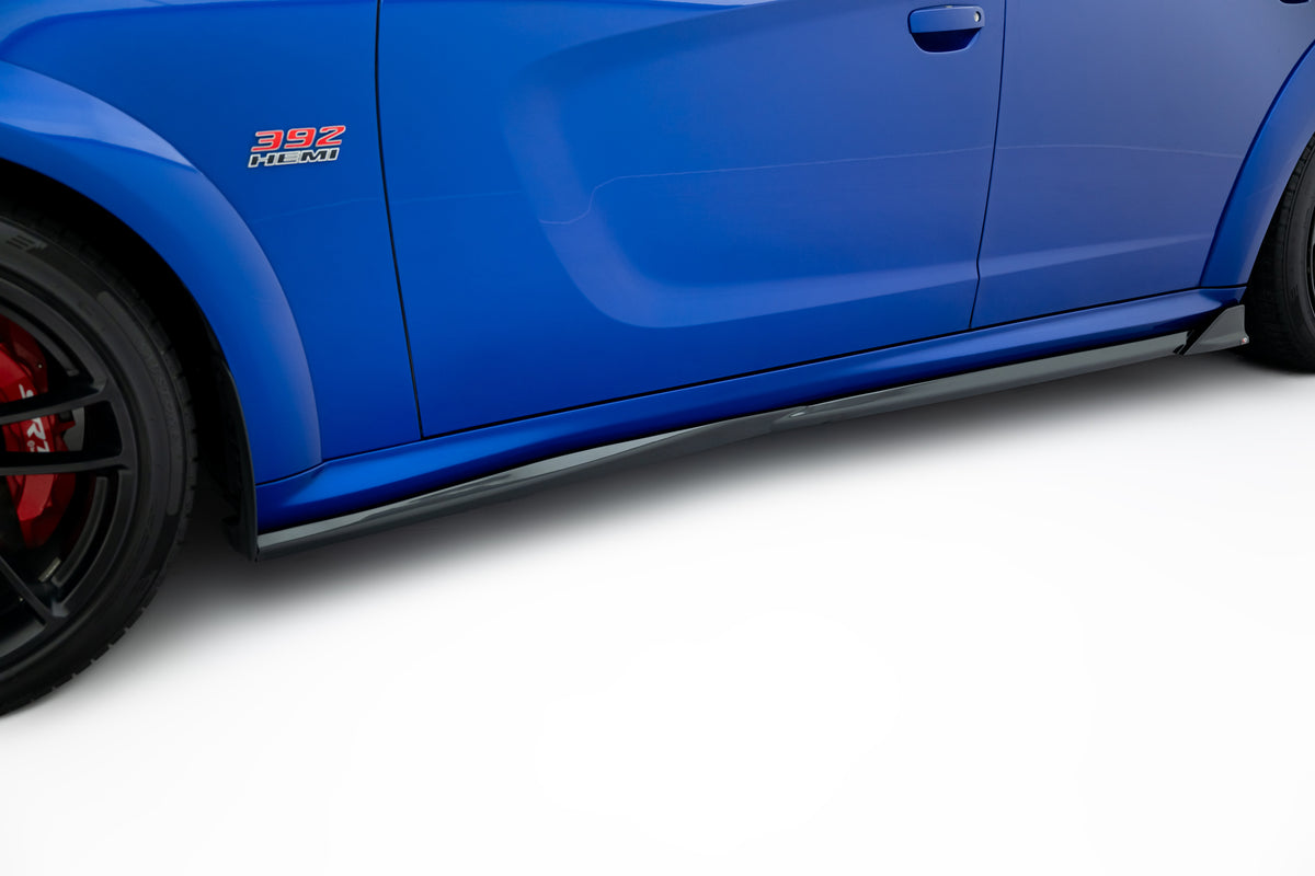 Set of Splitters suitable for Dodge Charger RT Scat Pack Widebody Mk3 Facelift