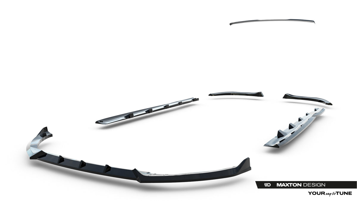 Set of Splitters suitable for Ford Focus ST Mk3 Facelift