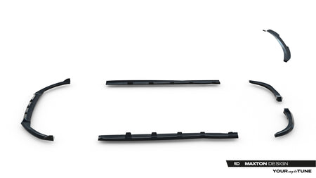 Set of Splitters suitable for Ford Focus ST Mk3 Facelift