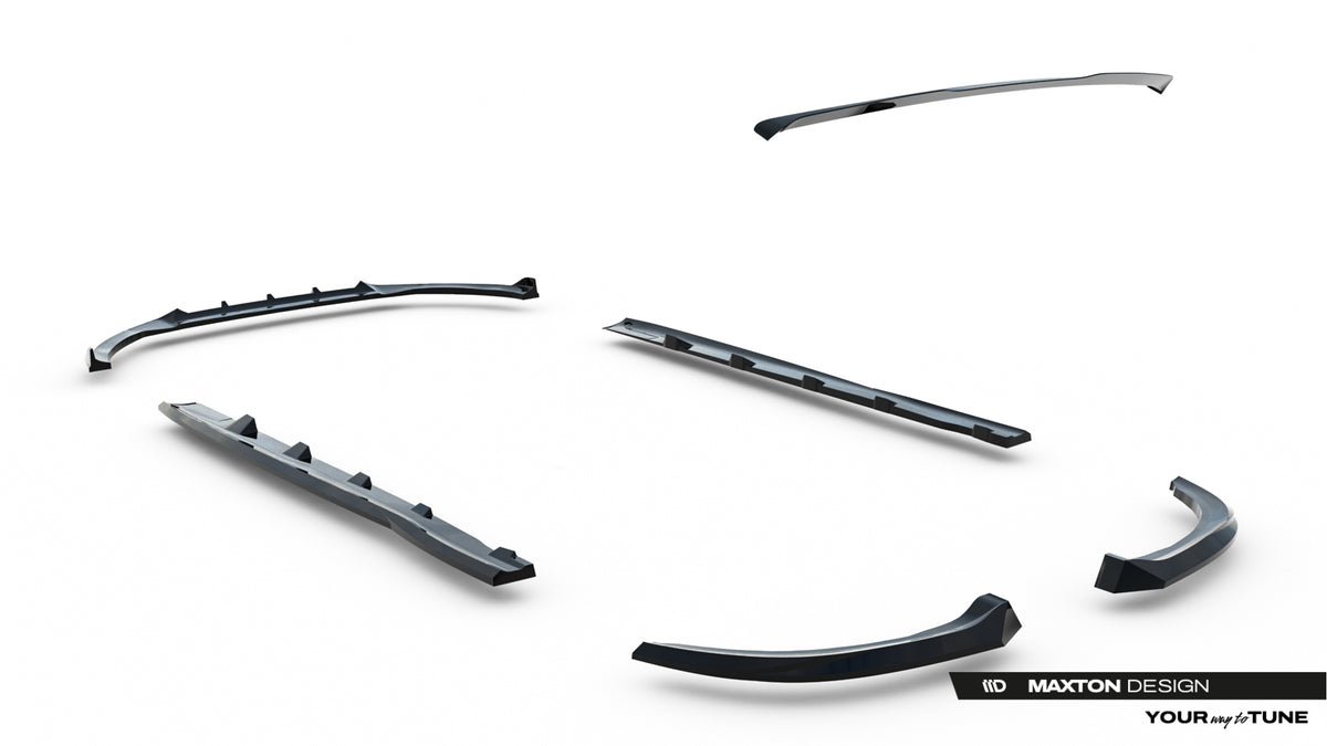Set of Splitters suitable for Ford Focus ST Mk3 Facelift