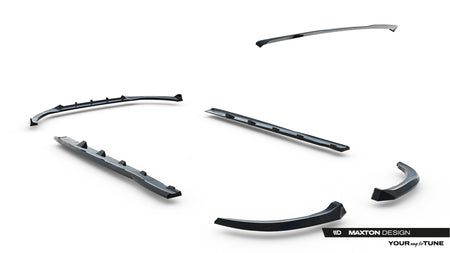 Set of Splitters suitable for Ford Focus ST Mk3 Facelift