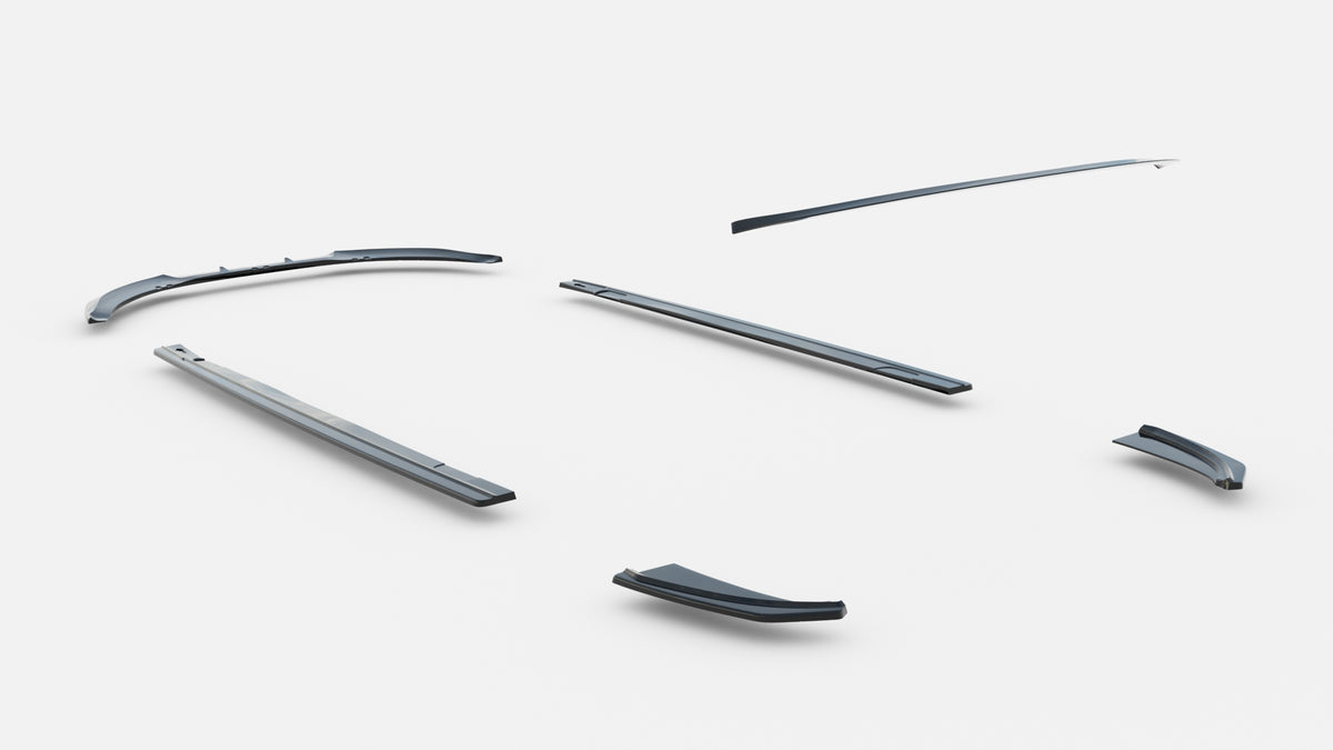 Set of Splitters suitable for Ford S-Max Titanium Mk1 Facelift
