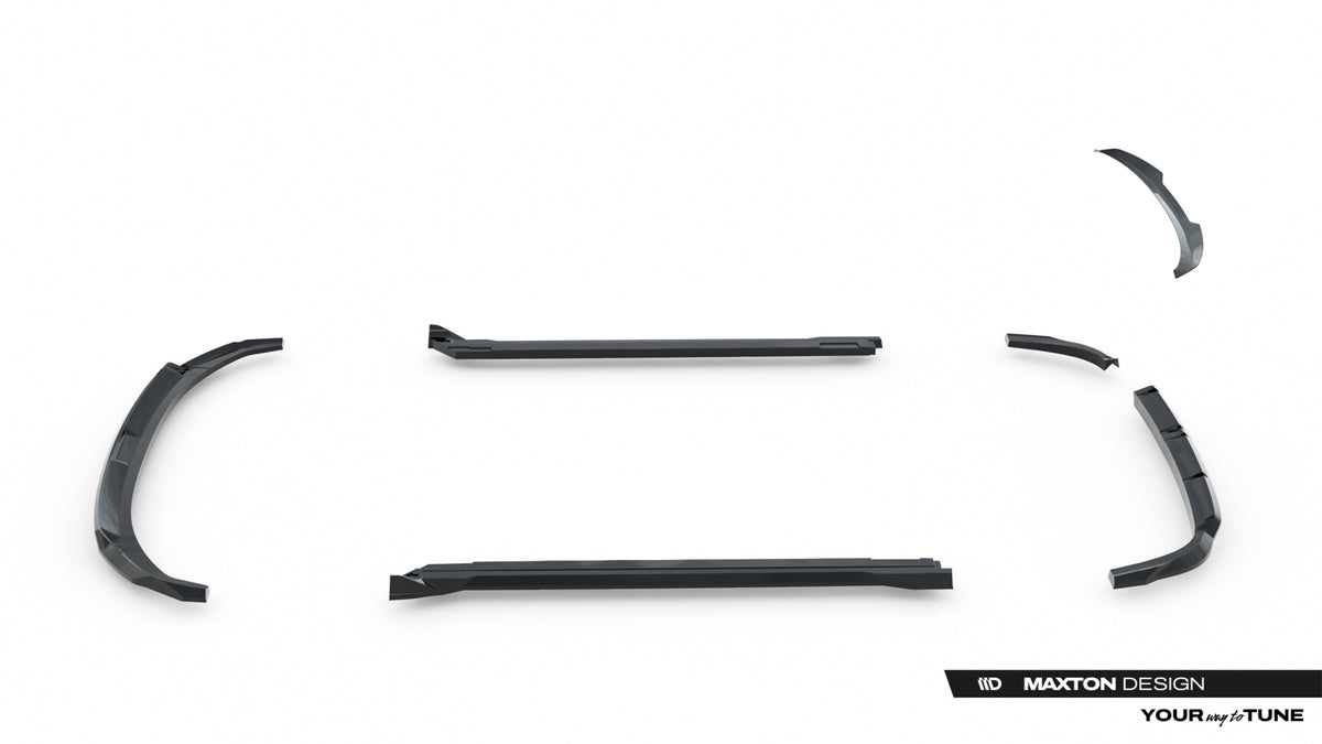 Set of Splitters suitable for Hyundai Tucson N-Line Mk4 Facelift