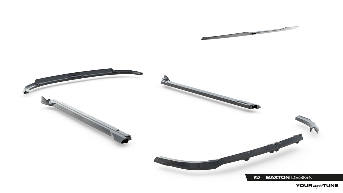 Set of Splitters suitable for Hyundai Tucson N-Line Mk4 Facelift