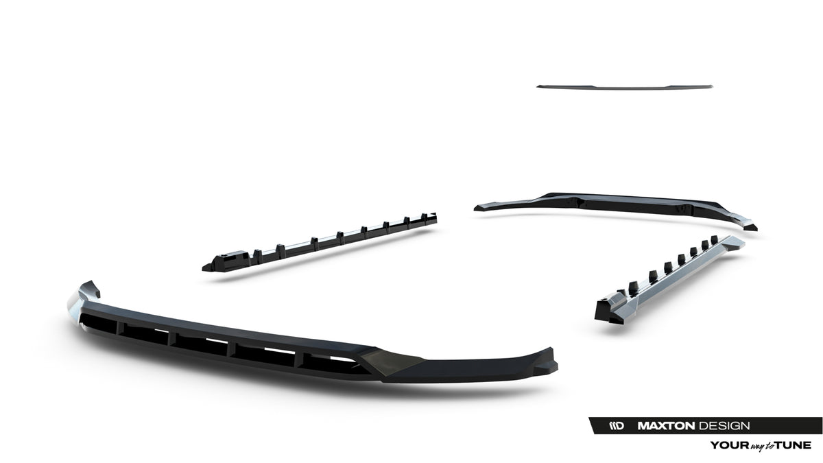 Set of Splitters suitable for Jaguar F-Pace R-Sport X761 Facelift