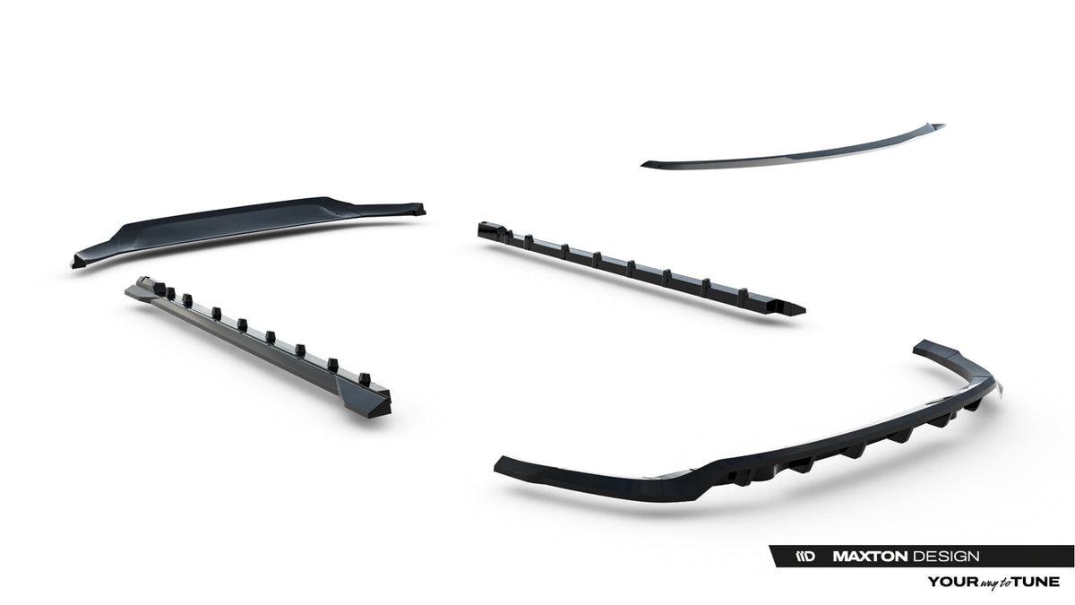 Set of Splitters suitable for Jaguar F-Pace R-Sport X761 Facelift
