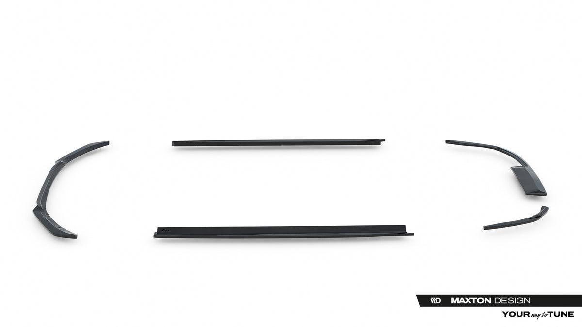 Set of Splitters suitable for Jaguar XF R-Sport X260