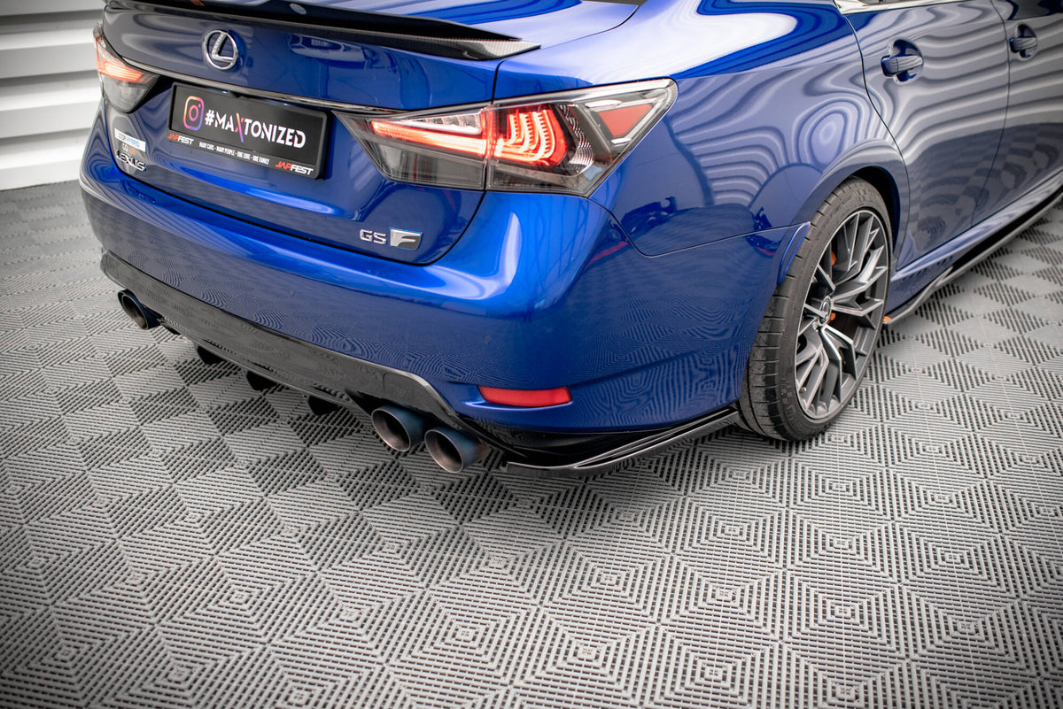 Set of Splitters suitable for Lexus GS F Mk4 Facelift