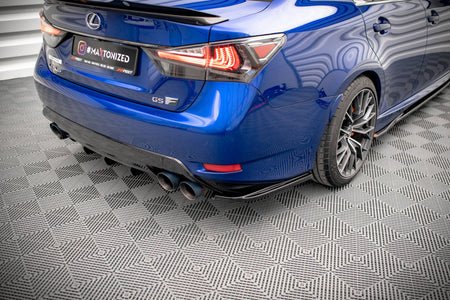 Set of Splitters suitable for Lexus GS F Mk4 Facelift