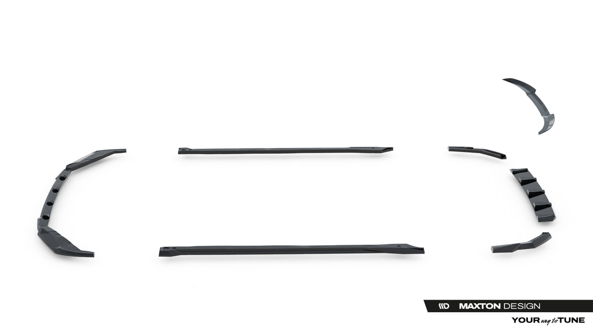 Set of Splitters suitable for Lexus IS 500 Mk3 Facelift 2 (XE30)