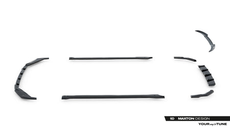 Set of Splitters suitable for Lexus IS 500 Mk3 Facelift 2 (XE30)