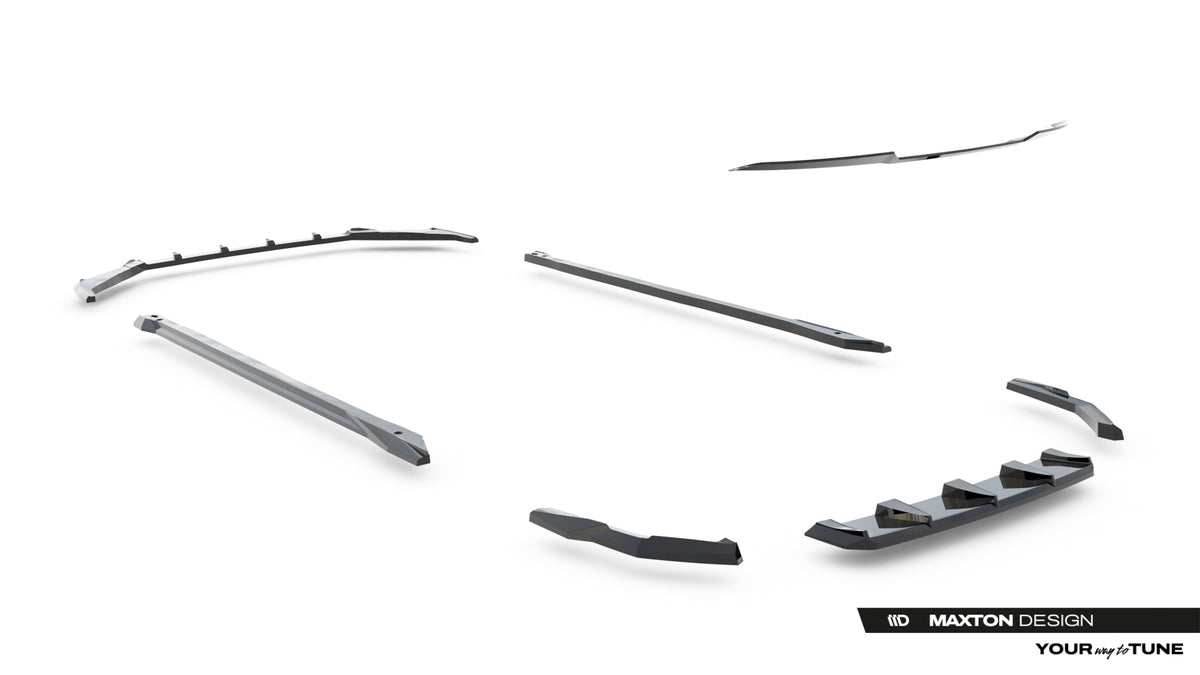 Set of Splitters suitable for Lexus IS 500 Mk3 Facelift 2 (XE30)