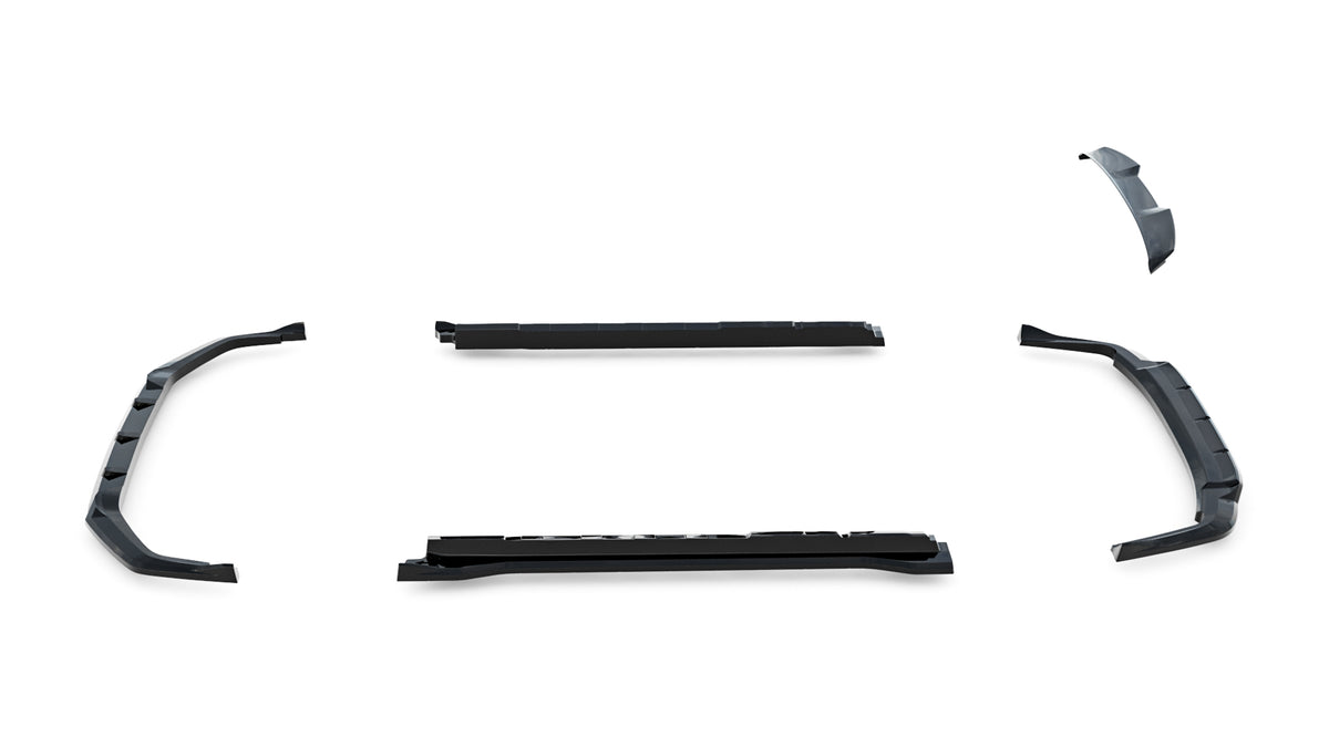 Set of Splitters suitable for Lexus NX F-Sport Mk2