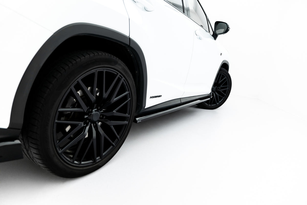 Set of Splitters suitable for Lexus RX F-Sport Mk4 Facelift