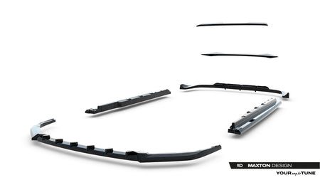 Set of Splitters suitable for Lexus RX F-Sport Mk4 Facelift