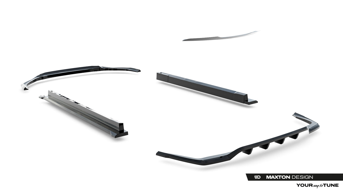 Set of Splitters suitable for Lexus RX F-Sport Mk5
