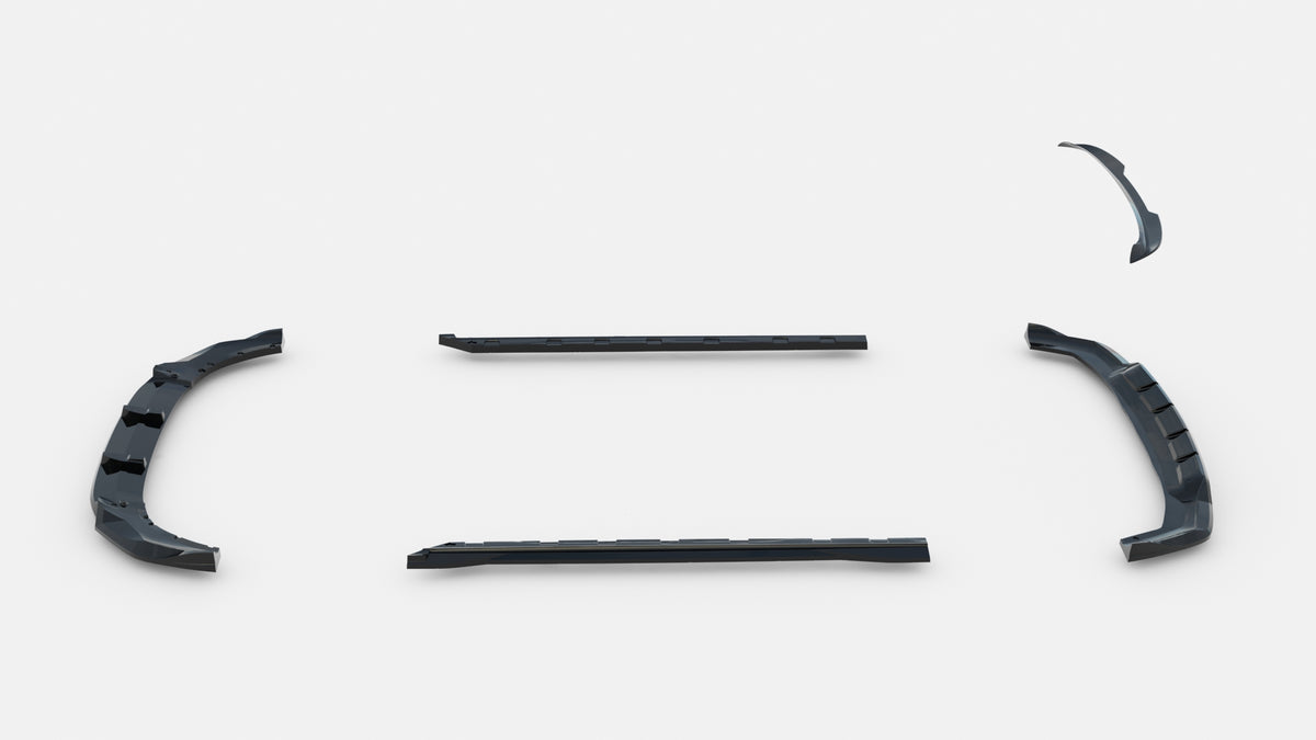 Set of Splitters suitable for MG HS Mk1 Facelift