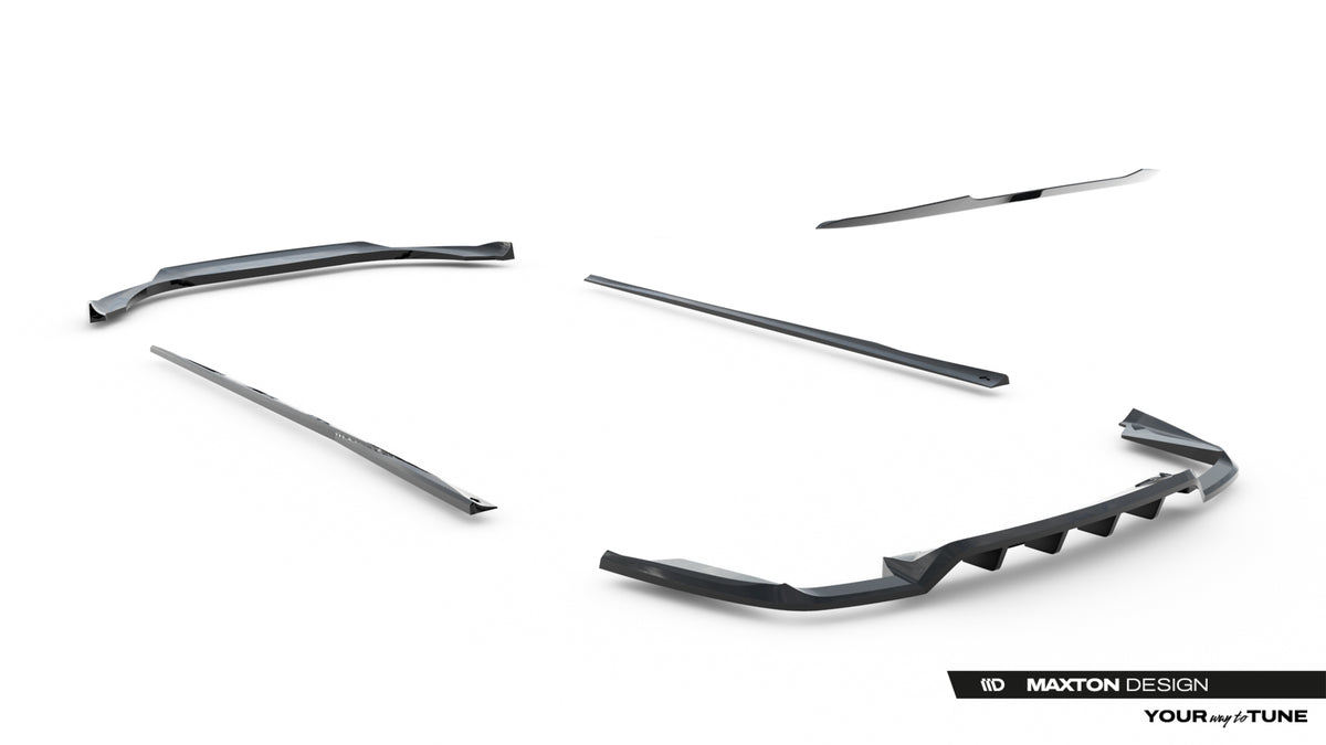 Set of Splitters suitable for Maserati Ghibli Mk3 Facelift