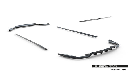 Set of Splitters suitable for Maserati Ghibli Mk3 Facelift