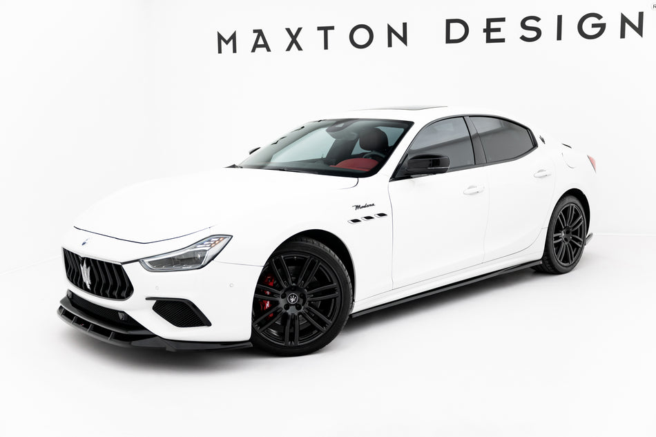Set of Splitters suitable for Maserati Ghibli Modena Mk3 Facelift