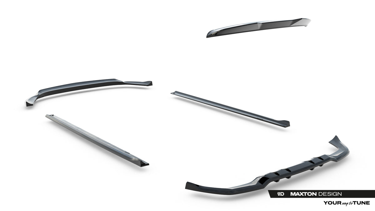 Set of Splitters suitable for Mercedes-AMG A35 Hatchback W177 Facelift