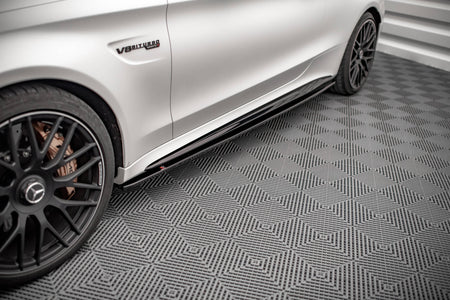 Set of Splitters suitable for Mercedes-AMG C 63 Coupe AMG Aero Pack C205 Facelift