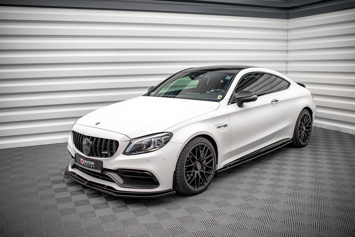 Set of Splitters suitable for Mercedes-AMG C 63 Coupe AMG Aero Pack C205 Facelift