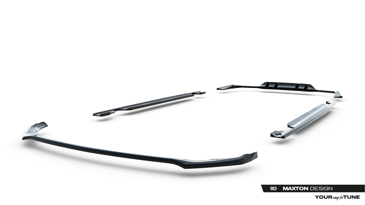 Set of Splitters suitable for Mercedes-AMG C43 Coupe C205 Facelift