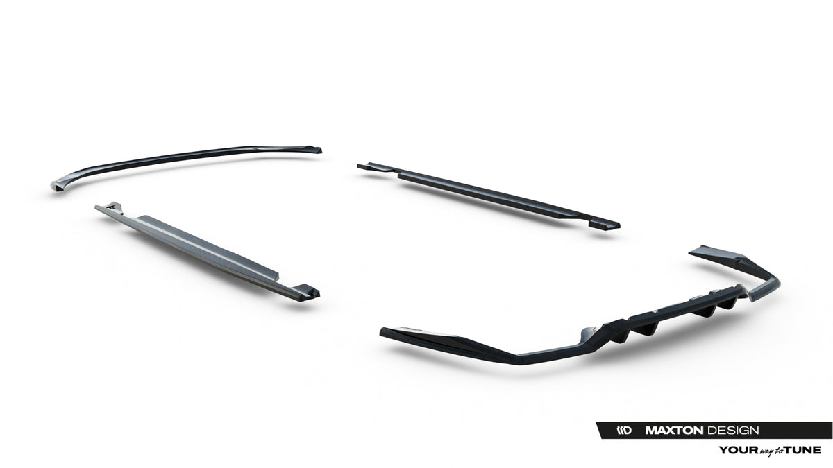 Set of Splitters suitable for Mercedes-AMG C43 Coupe C205 Facelift