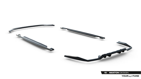 Set of Splitters suitable for Mercedes-AMG C43 Coupe C205 Facelift