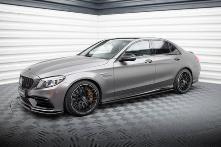 Set of Splitters suitable for Mercedes-AMG C63 Sedan / Estate W205 Facelift