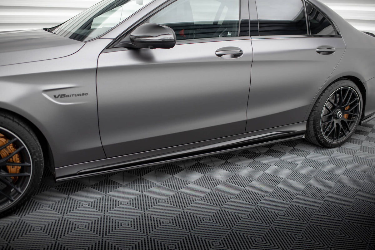 Set of Splitters suitable for Mercedes-AMG C63 Sedan / Estate W205 Facelift