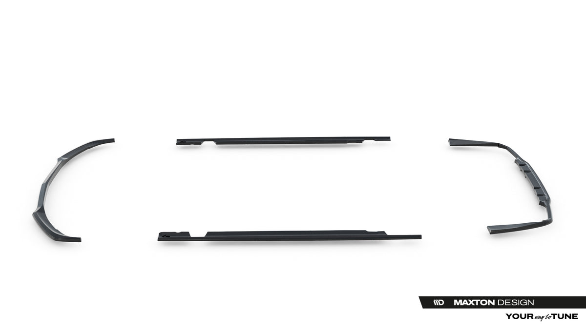 Set of Splitters suitable for Mercedes-AMG C63 Sedan / Estate W205 Facelift