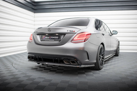 Set of Splitters suitable for Mercedes-AMG C63 Sedan / Estate W205 Facelift