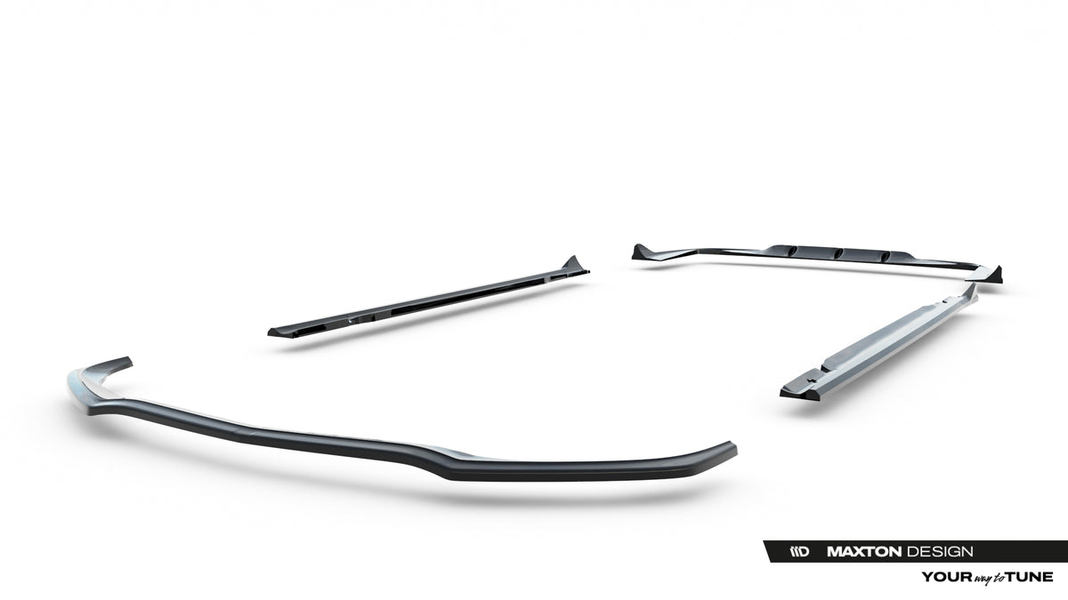 Set of Splitters suitable for Mercedes-AMG C63 Sedan / Estate W205 / S205