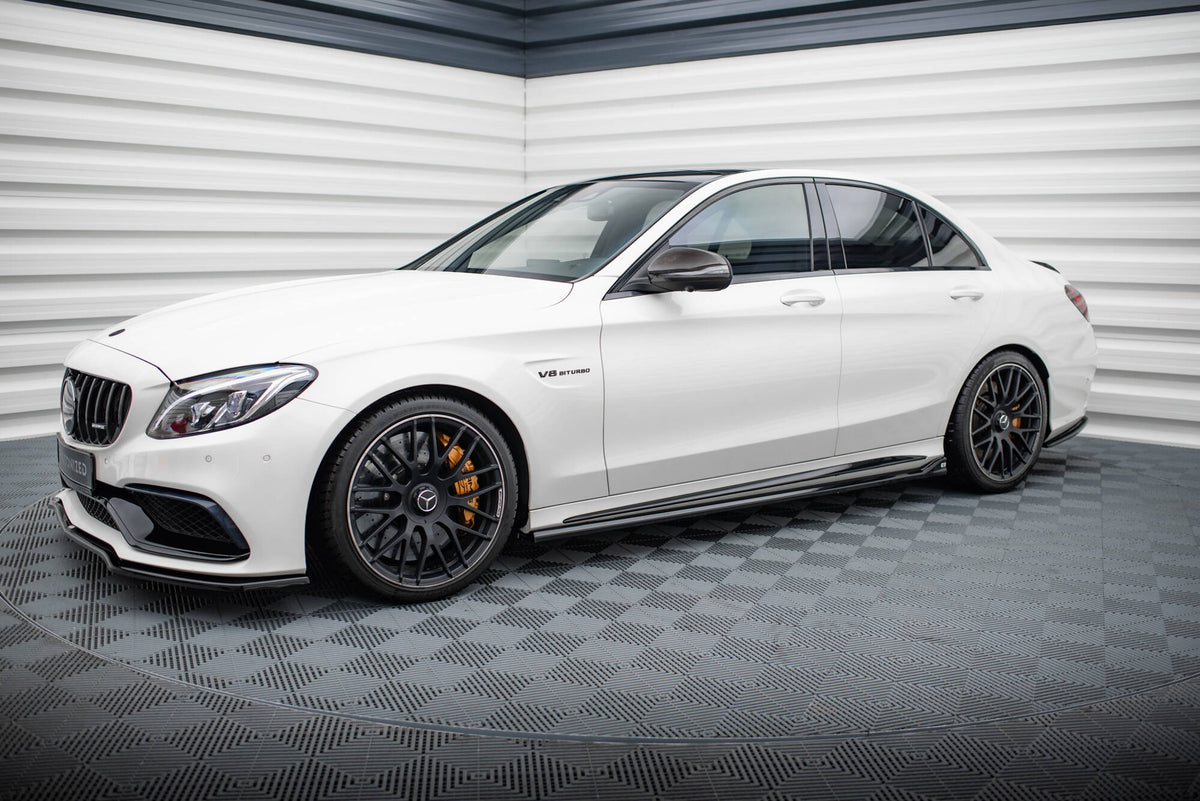 Set of Splitters suitable for Mercedes-AMG C63 Sedan / Estate W205 / S205