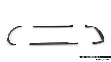 Set of Splitters suitable for Mercedes-AMG C63 Sedan / Estate W205 / S205