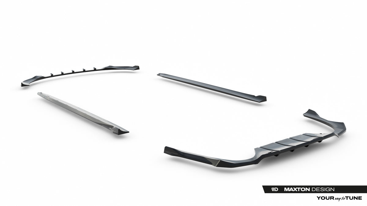 Set of Splitters suitable for Mercedes-AMG E53 Sedan W214