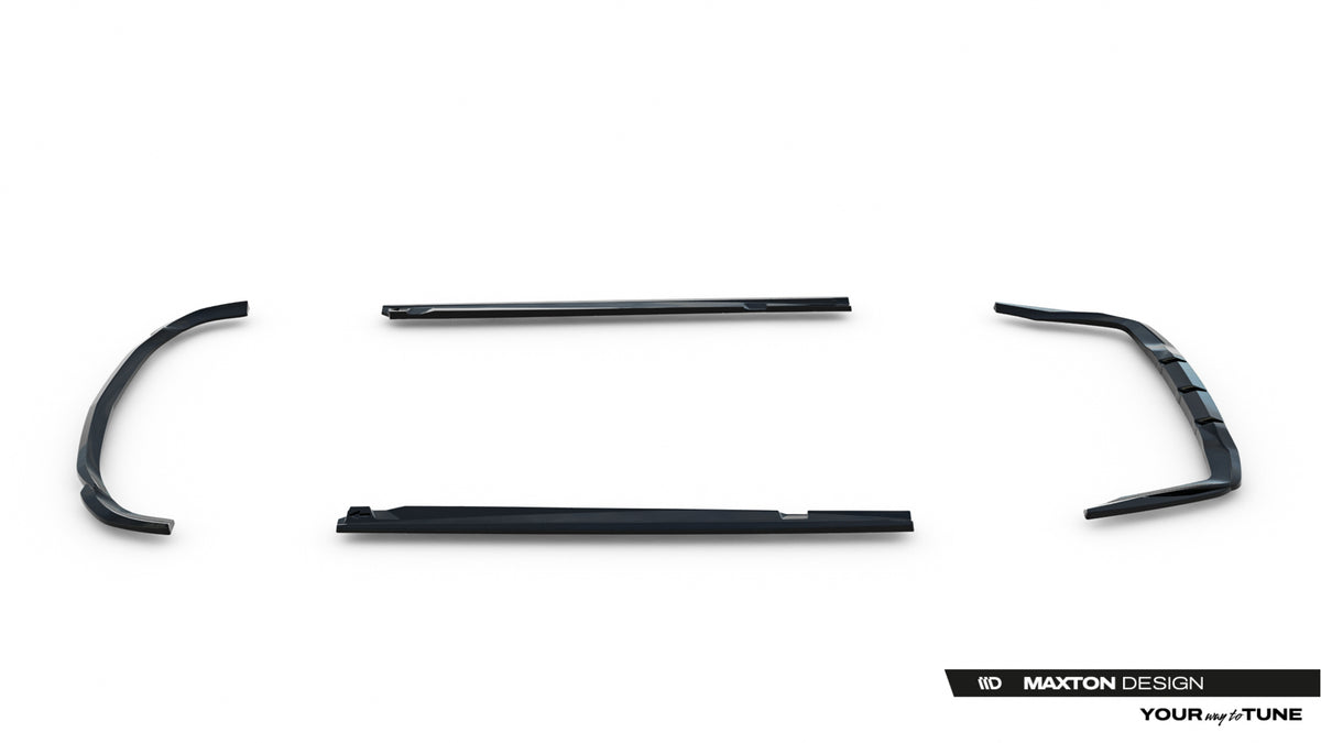 Set of Splitters suitable for Mercedes-AMG GT 43 4 Door Coupe V8 Styling Package X290