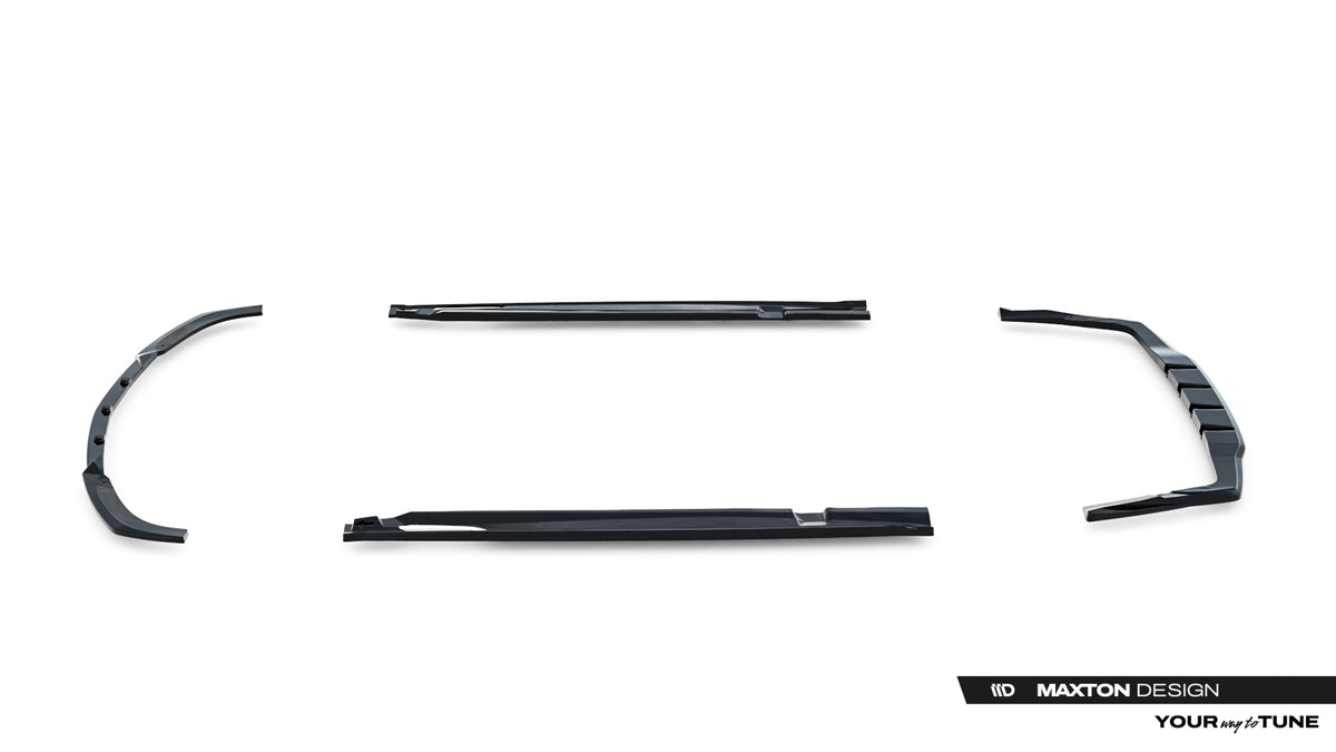 Set of Splitters suitable for Mercedes-AMG GT 63S 4 Door Coupe Aero X290