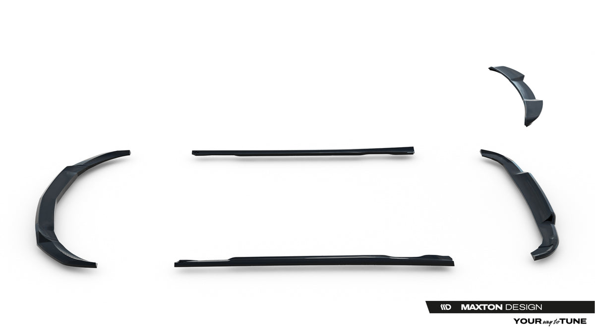 Set of Splitters suitable for Mercedes-Benz A AMG-Line W176 Facelift
