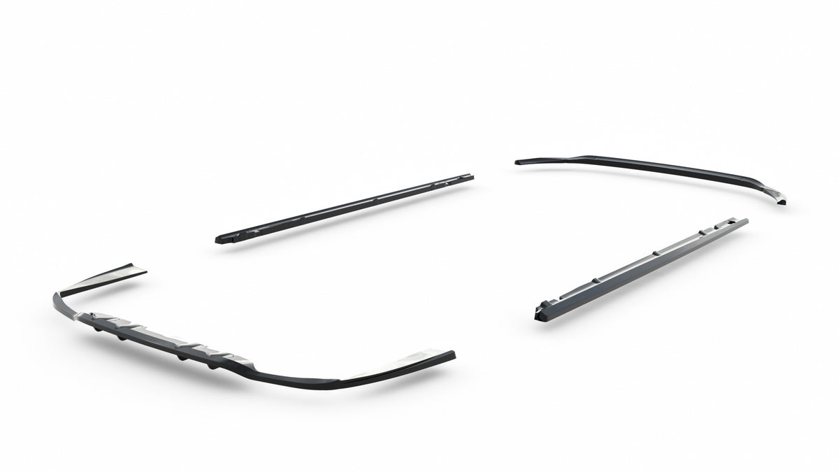 Set of Splitters suitable for Mercedes-Benz C AMG-Line Sedan / Estate W205 Facelift / S205 Facelift